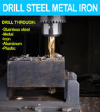 Cobalt Drill Bit HSS M35 Jobber Twist Metalworking Drill Steel Metal