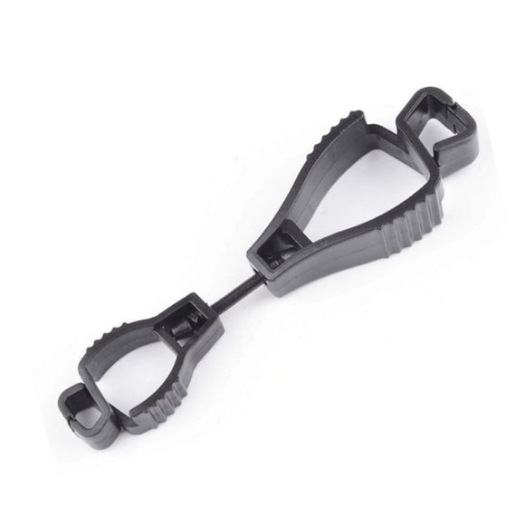 AT01-Black Glove Grabber Clip Guard Work Safety Clip to Grab, Attach Gloves, Towels,Glass and Helmet