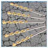 Max-Craft Masonry Drill Bit Carbide Tipped Golden Flute Drilling for Concrete Bricks, Stones..