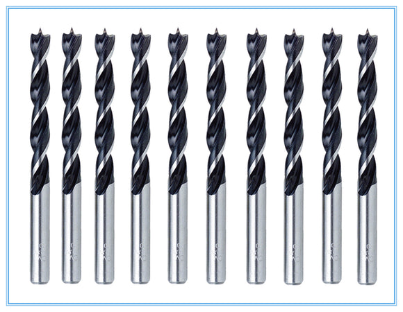 Woodworking Brad Point Drill Bit Brad and Spur Point Wood Drills for Hardwood,Softwood