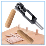 Max-Craft Wood Tenon Dowel Plug Cutter Wood Hole Cutter Drilling Bit for Plug Dowel Making for Furniture and Carpentry
